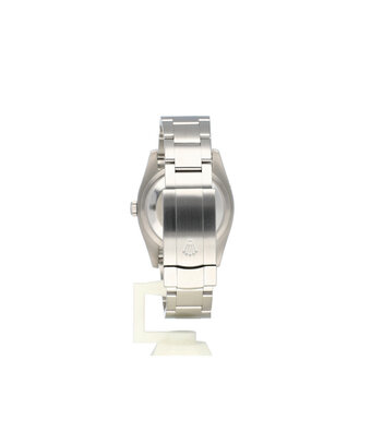 Rolex Oyster Perpetual  steel silver 2008 box + papers | NEW ROLEX SERVICE