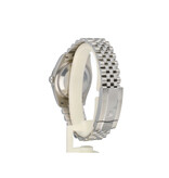 Rolex Datejust 36 steel - white gold fluted black Jubilee 2020 B+P | NEW ROLEX SERVICE