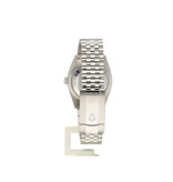 Rolex Datejust 36 steel - white gold fluted black Jubilee 2020 B+P | NEW ROLEX SERVICE