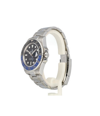 Rolex GMT-Master II 40 staal Batman Oyster 2016 box + papers