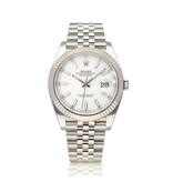 Rolex Datejust II 41 steel white Jubilee 2022 box + papers