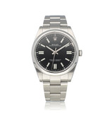 Rolex Oyster Perpetual 41 steel black domed Oyster 2023 box + papers