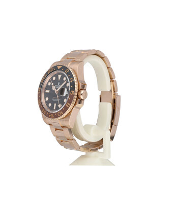 Rolex GMT-Master II 40 rose gold rootbeer 2021 Oyster box + papers