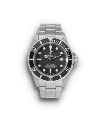 Rolex Sea-Dweller  40 triple six - 666 - matte - Pallettoni 73-serial 1982 + box | ROLEX SERVICE