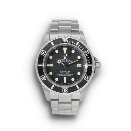 Sea-Dweller  40 triple six - 666 - matte - Pallettoni 73-serial 1982 + box | ROLEX SERVICE
