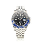 Rolex GMT-Master II 40 steel batman - batgirl blue Jubilee 2020 B+P | NEW ROLEX SERVICE