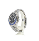 Rolex GMT-Master II 40 steel batman - batgirl blue Jubilee 2020 B+P | NEW ROLEX SERVICE