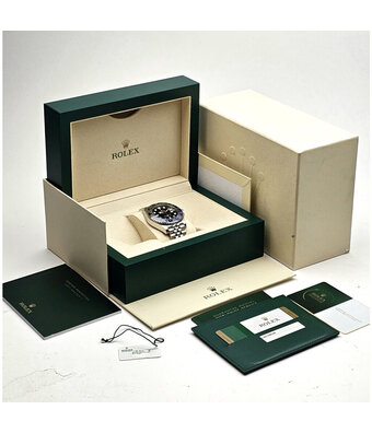 Rolex GMT-Master II 40 steel batman - batgirl blue Jubilee 2020 B+P | NEW ROLEX SERVICE