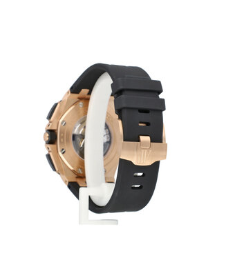 Audemars Piguet Royal Oak Offshore Chronograph 44 rose gold 2014 box + papers | NEW AP SERVICE € 2.500,-