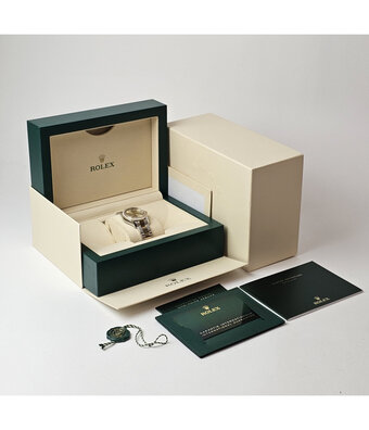 Rolex Datejust 31 steel gold champagne diamond Oyster 2022 box + papers