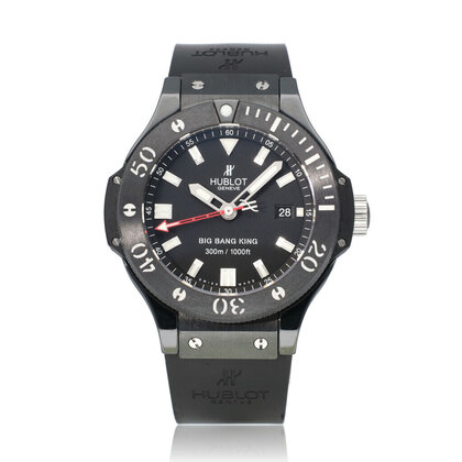 Big Bang King 44 diver ceramic black box + papers