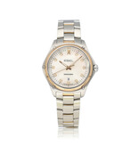 Ebel Discovery   steel - rose gold MOP diamond box + papers