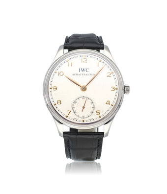 IWC Portugieser  44 NEW IWC STRAP | Portuguese steel white