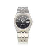 Rolex Datejust Oysterquartz steel black Jubilee 1981 box + papers