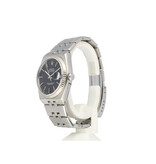 Rolex Datejust Oysterquartz steel black Jubilee 1981 box + papers