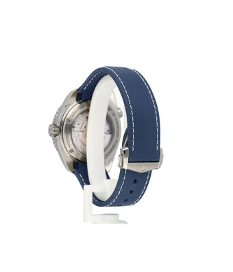 Omega Seamaster Planet Ocean 600M Co-Axial Chronometer 46 titanium blue rubber 2013 box + papers