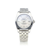 Breitling Galactic  36 steel MOP diamond 2015 B+P | NEW BREITLING SERVICE