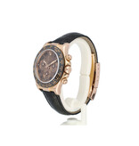 Rolex Daytona  40 rose gold choco / brown 2010 + box | NEW ROLEX STRAP