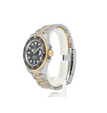 Rolex Submariner Date 41 NEW ROLEX SERVICE - 2021 B+P | steel - yellow gold black