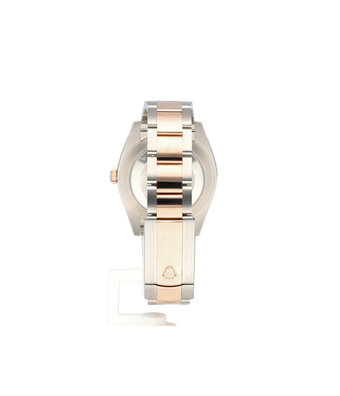 Rolex Datejust 41 2023 box + papers | steel - rose gold silver fluted / motif Oyster