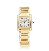 Cartier Tank Française LM yellow gold - large | 1997 B+P | NEW CARTIER SERVICE