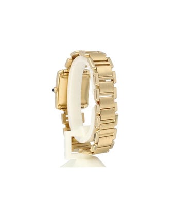 Cartier Tank Française LM yellow gold - large | 1997 B+P | NEW CARTIER SERVICE