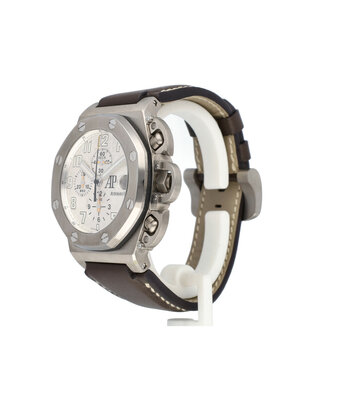 Audemars Piguet Royal Oak Offshore T3 Chronograph 48 Terminator / Schwarzenegger titanium 2004 B+P | NEW A
