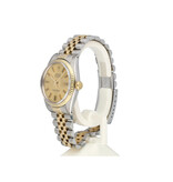 Rolex Datejust 36 steel gold champagne wide boy Jubilee - 1979 | NEW ROLEX SERVICE