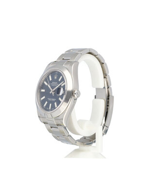 Rolex Datejust II 41 steel blue Oyster B+P | NEW ROLEX SERVICE