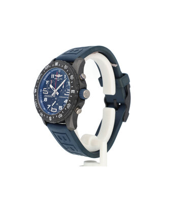 Breitling Professional Endurance Pro 44 black / blue Breitlight rubber B+P | NEW BREITLING SERVICE