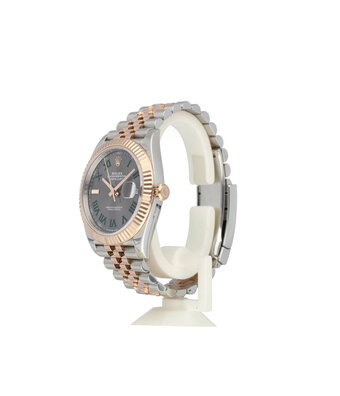 Rolex Datejust II 41 steel - gold Wimbledon grey roman Jubilee 2023 B+P | NEW ROLEX SERVICE