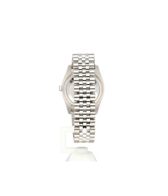 Rolex Datejust 36 steel diamond computer dial concealed Jubilee 2017 + papers