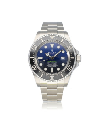 Rolex Sea-Dweller  44 steel deep blue / d-blue / Cameron 2021 box + papers