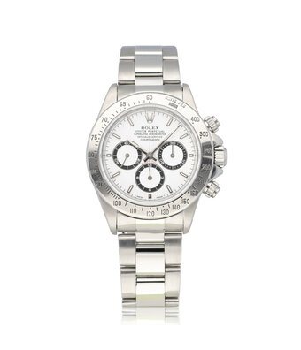 Rolex Daytona  40 steel white Zenith 1997 B+P | NEW ROLEX SERVICE