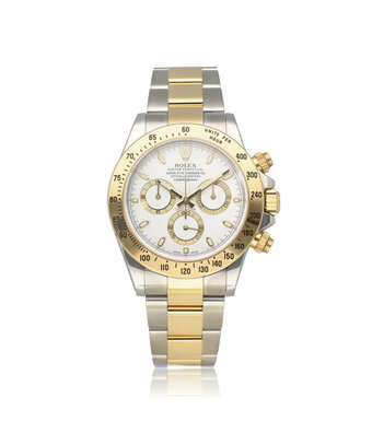 Rolex Daytona  40 steel yellow gold white 2013 B+P | NEW ROLEX SERVICE