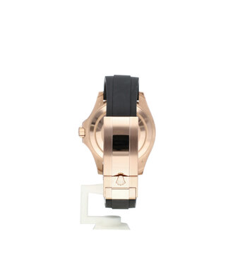 Rolex Yacht-master 40 rose gold ceramic rubber / Oysterflex 2023 B+P | NEW ROLEX SERVICE