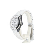 CHANEL J12 Paradoxe 38 ceramic white - black 2020 box + papers