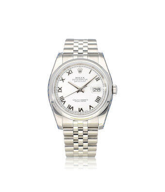 Rolex Datejust 36 steel white roman Jubilee 2010 | NEW ROLEX SERVICE
