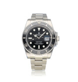 Rolex Submariner Date 40 steel black ceramic + box | NEW ROLEX SERVICE