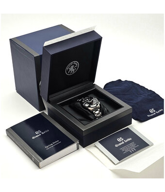 Sport GMT 41 steel black 2021 box + papers