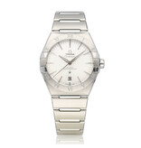 Omega Constellation Co-Axial Master Chronometer 39 steel silver 2020 B+P | NEW OMEGA SERVICE