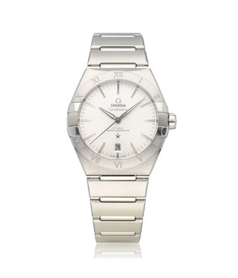 Omega Constellation Co-Axial Master Chronometer 39 steel silver 2020 B+P | NEW OMEGA SERVICE
