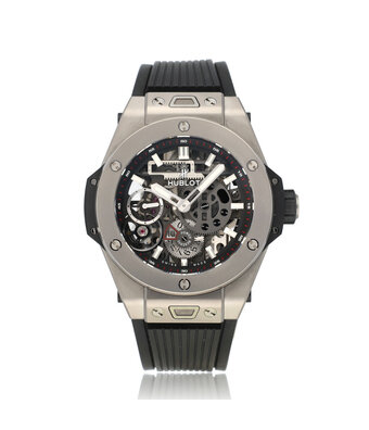 Hublot Big Bang Meca-10 Titanium 10-Day Power Reserve 45 skeleton 2022 box + papers
