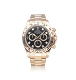 Rolex Daytona  40 rose gold black diamond 2022 box + papers