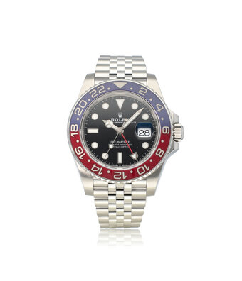 Rolex GMT-Master II 40 steel blue / red - Pepsi ceramic Jubilee + box