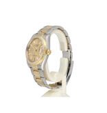 Rolex Datejust 36 steel - yellow gold fluted champagne Oyster 2019 B+P | NEW ROLEX SERVICE