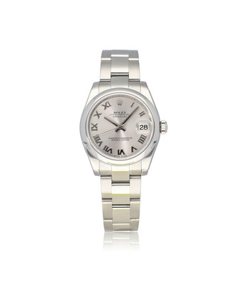 Rolex Datejust 31 steel silver roman Oyster 2010 B+P | NEW ROLEX SERVICE