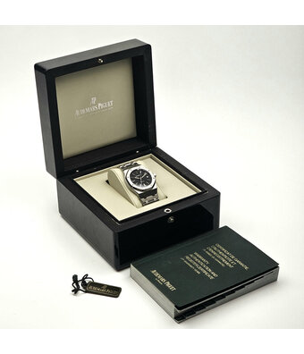 Audemars Piguet Royal Oak  39 steel black 2009 box + papers