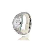 Rolex Datejust 36 steel white roman Oyster 2019 + papers | NEW ROLEX SERVICE