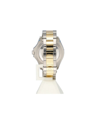 Rolex Yacht-master 40 steel - yellow gold blue D-serial 2005 | NEW ROLEX SERVICE